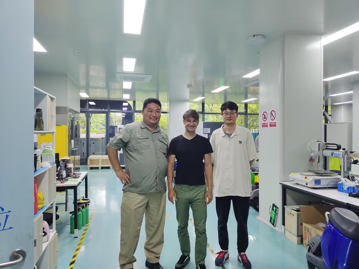歐洲友人到訪氫航科技，共商2噸級eVTOL合作